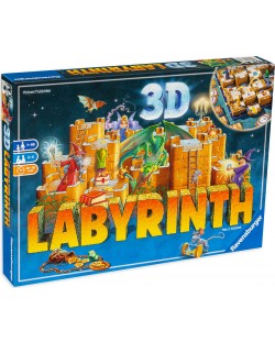 Επιτραπέζιο παιχνίδι Ravensburger 3D Labyrinth - παιδικό
