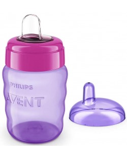 Κύπελλο που δε χύνεται  Philips Avent - 260 ml,Για εύκολη μετάβαση, για κορίτσι