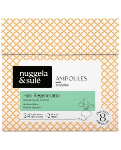 Nuggela &Sulé Αναγεννητικές αμπούλες για ανάπτυξη Hair Regenerator, 8 х 10 ml