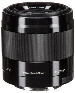 Φακός Sony - E, 50mm, f/1.8 OSS, Black