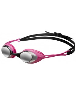 Γυαλιά κολύμβησης Arena - Cobra Mirror, ροζ/μαύρο