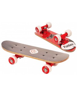 Παιδικό μίνι skateboard D'Arpeje - Κόκκινο, 43 εκ