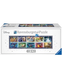 Πανοραμικό παζλ  Ravensburger  40 320 κομμάτια- Αξέχαστες στιγμές της Disney