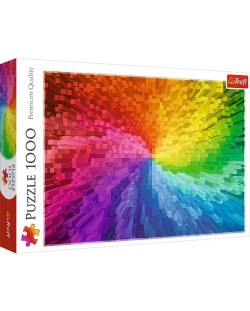 Παζλ Trefl από 1000 κομμάτια - Αναλογικά Χρώματα