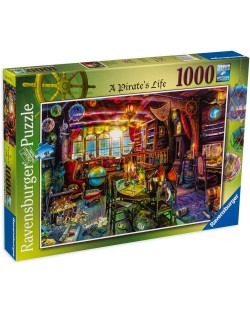 Παζλ Ravensburger από 1000 κομμάτια - Η ζωή ενός πειρατή