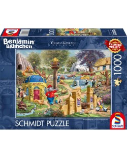 Παζλ Schmidt από 1000 κομμάτια - Ζωολογικός Κήπος Benjamin