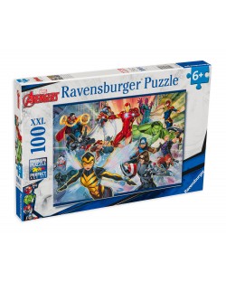 Παζλ  Ravensburger  100 τεμαχίων XXL - The Avengers