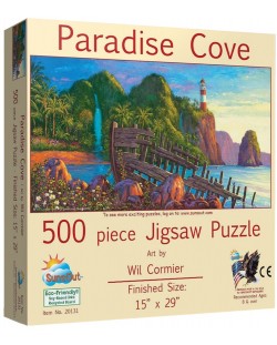 Πανοραμικό παζλ SunsOut 500 κομμάτια  - Paradise Cove