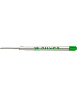 Ανταλλακτικό στυλό Ico Silver - 0,8 mm, πράσινο