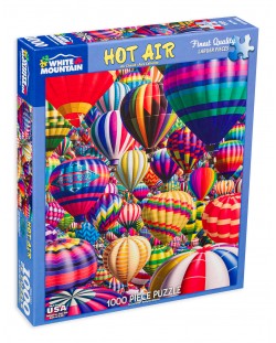 Παζλ White Mountain 1000 κομμάτια - Χρωματιστά μπαλόνια