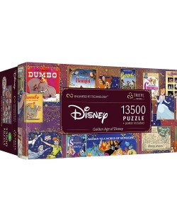 Παζλ Trefl 13 500 κομμάτια - Τα Χρυσά Χρόνια της Disney