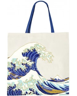 Τσάντα για ψώνια Moriarty Art Project Art: Katsushika Hokusai - The Great Wave of Kanagawa