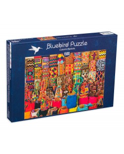 Παζλ Bluebird από 1500 κομμάτια - Χρωματιστή αγορά