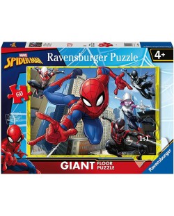 Παζλ δαπέδου Ravensburger  60 κομμάτια - Spiderman