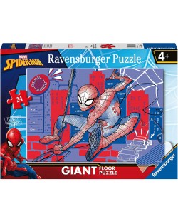 Παζλ δαπέδου Ravensburger  24 κομμάτια - Spiderman