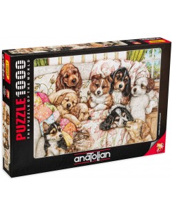 Παζλ Anatolian 1000 κομμάτια - Σκυλάκια, Debbie Cook