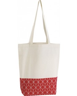 Τσάντα αγορών Giftpack - 38 x 42 cm,Κόκκινο και λευκό