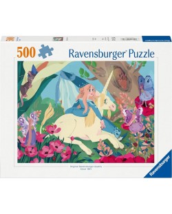 Παζλ Ravensburger  500 κομμάτια  - Νεράιδα μαγεία