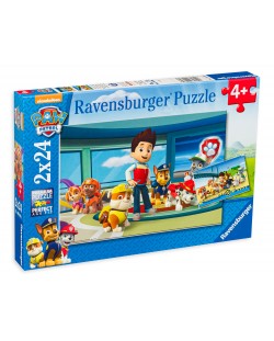 Παζλ Ravensburger από 2 x 24 μέρη - Paw Patrol