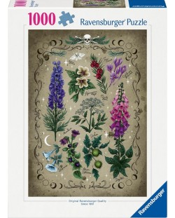 Παζλ Ravensburger 1000 κομμάτια - Δηλητηριώδη φυτά