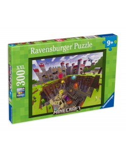 Παζλ Ravensburger 300 τεμαχίων XXL - Minecraft