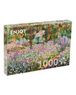 Παζλ Enjoy 1000 κομμάτια - Ο κήπος στο Giverny