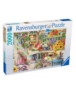 Παζλ Ravensburger 2000 κομμάτια - Κηπουρικός παράδεισος 