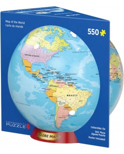 Παζλ Eurographics  550 κομμάτια - Χάρτης του κόσμου