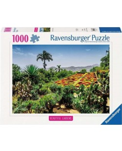 Παζλ Ravensburger 1000 κομμάτια - Βοτανικός Κήπος Μαδέρα