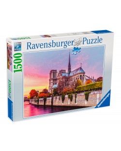 Παζλ Ravensburger 1500 κομμάτια - Ο Καθεδρικός Ναός της Παναγίας των Παρισίων