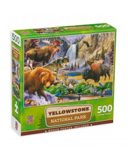 Παζλ Master Pieces 500 τεμαχίων-Εθνικό Πάρκο Yellowstone