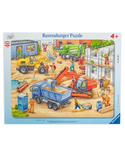 Παζλ Ravensburger 40 κομμάτια - Μεγάλα κατασκευαστικά μηχανήματα