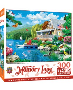 Παζλ Master Pieces 300 XXL κομμάτια - Θέα προς τη λίμνη 