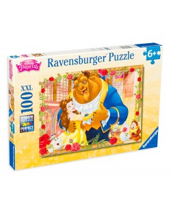 Παζλ Ravensburger 100 XXL κομμάτια - Η Πεντάμορφη και το Τέρας