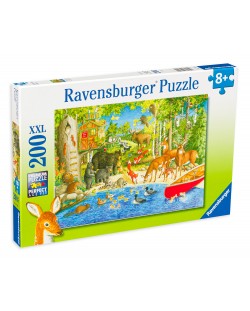 Παζλ Ravensburger 200 XXL κομμάτια - Φίλοι στο δάσος 