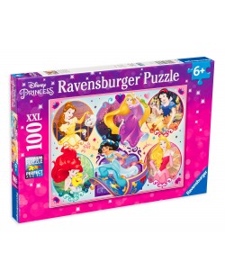 Παζλ Ravensburger 100 XXL κομμάτια  - Πριγκίπισσες της Disney