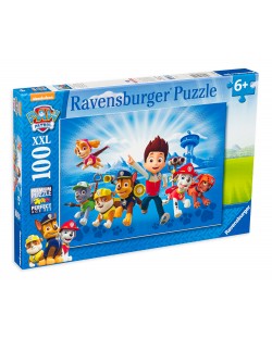 Παζλ Ravensburger 100 XXL κομμάτια - Paw Patrol, Η ομάδα