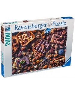 Παζλ Ravensburger από 2000 κομμάτια - Σοκολατένιος παράδεισος