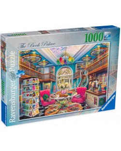 Παζλ Ravensburger 1000 τεμαχίων- Στη βιβλιοθήκη