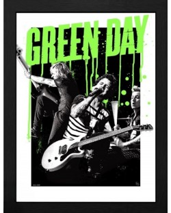 Αφίσα με κορνίζα GB eye Music: Green Day - Live