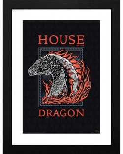 Αφίσα με κορνίζα  GB eye Television: House of the Dragon - Red Dragon