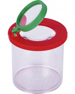 Πλαστικό κουτί για έντομα με μεγεθυντικό φακό Goki