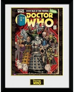 Αφίσα με κορνίζα  GB eye Television: Doctor Who - Villains Comics