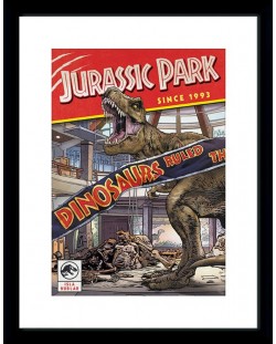 Αφίσα με κορνίζα GB eye Movies: Jurassic Park - Comics