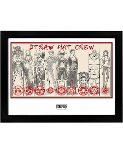Αφίσα με κορνίζα GB eye Animation: One Piece - Straw Hat Crew