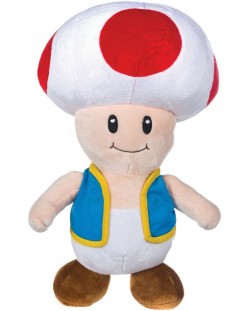 Λούτρινο παιχνίδι Nintendo Games: Super Mario Bros. - Toad, 25 cm