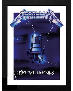 Αφίσα με κορνίζα  GB eye Music: Metallica - Ride the Lightning