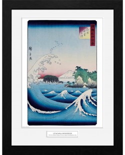 Αφίσα με κορνίζα GB eye Art: Hiroshige - The Seven Ri Beach