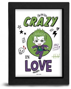 Αφίσα με κορνίζα  The Good Gift DC Comics: Batman - Crazy In Love