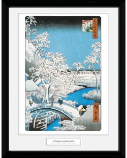 Αφίσα με κορνίζα GB eye Art: Hiroshige - The Drum Bridge